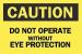 6FJ03 - Caution Sign, 10 x 14In, BK/YEL, ENG, Text Подробнее...