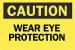 6FJ19 - Caution Sign, 7 x 10In, BK/YEL, ENG, Text Подробнее...