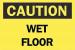 6FK02 - Caution Sign, 7 x 10In, BK/YEL, Wet FL, ENG Подробнее...