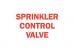 6FL43 - Fire Sprinkler Control Valve Sign, R/WHT Подробнее...