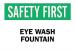 6FL59 - Eye Wash Sign, 10 x 14In, GRN and BK/WHT Подробнее...