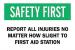 6FL68 - First Aid Sign, 10 x 14In, GRN and BK/WHT Подробнее...