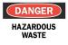 6FM67 - Danger Sign, 7 x 10In, R and BK/WHT, HAZ W Подробнее...