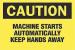 6FP80 - Caution Sign, 10 x 14In, BK/YEL, ENG, Text Подробнее...