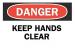 6FR84 - Danger Sign, 10 x 14In, R and BK/WHT, ENG Подробнее...