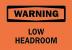 6FT81 - Warning Sign, 10 x 14In, BK/ORN, ENG, Text Подробнее...