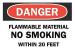 6FV35 - Danger No Smoking Sign, 10 x 14In, ENG Подробнее...