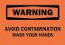 6FW28 - Warning Sign, 7 x 10In, BK/ORN, ENG, Text Подробнее...