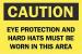 6FW74 - Caution Sign, 10 x 14In, BK/YEL, ENG, Text Подробнее...