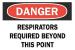 6FW93 - Danger Sign, 10 x 14In, R and BK/WHT, ENG Подробнее...