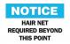 6FW98 - Notice Sign, 10 x 14In, BL and BK/WHT, ENG Подробнее...