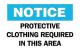 6FX04 - Notice Sign, 7 x 10In, BL and BK/WHT, ENG Подробнее...