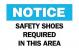 6FX06 - Notice Sign, 7 x 10In, BL and BK/WHT, ENG Подробнее...