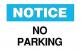 6G286 - Notice Sign, 7 x 10In, BL and BK/WHT, Text Подробнее...