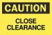 6G478 - Caution Sign, 10 x 14In, BK/YEL, ENG, Text Подробнее...