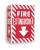 6G742 - Fire Extinguisher Sign, 12 x 18In, WHT/R Подробнее...