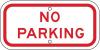 6GMH6 - No Parking Sign, 6 x 12In, WHT/R, No PRKG Подробнее...
