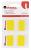 6PDU8 - Sticky Flags, 1 x 1-3/4 In., Yellow, PK2 Подробнее...