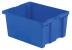 6UFY6 - Stack & Nest Container, 30x24x15, Blue Подробнее...