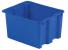 6UFY9 - Stack & Nest Container, 21x17x12, Blue Подробнее...