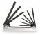 6X302 - Hex Key Set, 5/64 - 1/4 In., Fold-Up Подробнее...