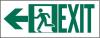 6XY35 - Exit Sign, 5 x 14In, GRN/WHT, Exit, ENG, SURF Подробнее...