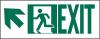 6XY36 - Exit Sign, 5 x 14In, GRN/WHT, Exit, ENG, SURF Подробнее...