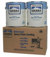 7CX01 Floor Coating Kit, 1 gal, Clear