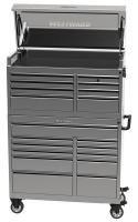 7CY42 Combo Chest/Cabinet, 41 In, 19 Drw, SS