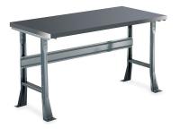 7AN83 Flared Leg Workbench, 48W x 30D x 33-1/2H