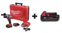 7DC46 Cordless Hammer Drill Kit, W/Free Bat