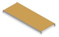 7E579 Shelf, Gray, 8 Ft Width