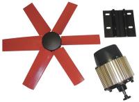 7HX55 Exhaust Fan Kit, 16 In Dia, 2950 CFM, 240 V