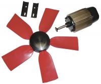 7HY02 Exhaust Fan Kit, 22 In Dia, 5700 CFM, 460 V