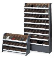 1W785 Pick Rack Floor Storage Unit, 61-3/8In H