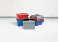 9HY19 Hand-Held Container, Gray, 11x7x19