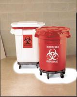 8A477 Biohazard Waste Container, 27-1/4 In. H