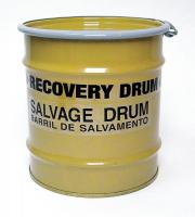 8A983 Salvage Drum, Recovery, 8 gal, Ylw