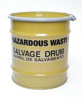 8A984 Salvage Drum, Haz Waste, 8 Gal, Y, Steel