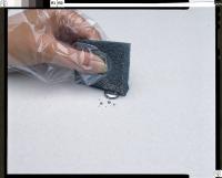 8AA66 Mercury Sponge, 2 x 2 x 1/2 In., PK 12