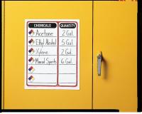 8AAK2 Cabinet Content Sign, NFR