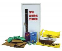 8AGE7 Spill Kit, Cabinet, 15 gal.