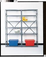 7Y300 Back Shelving Unit, 85InH, 48InW, 12InD