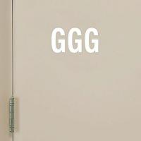 9WLG9 Label, G, White, Vinyl, 3 In. H, PK 10