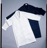 8AKH4 Lab Coat, L, White, Cotton Twill