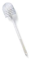 8AKH7 Bowl Brush, White, Plastic, 15-1/2In.