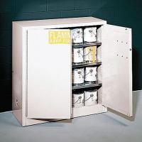 8ANE7 Flammable Cabinet, 40 Gal., White