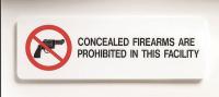 8AMF1 Notice Security Sign, 5 x 15In, PLSTC, ENG