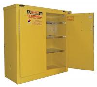 8ANE8 Flammable Cabinet, 40 Gal., Yellow