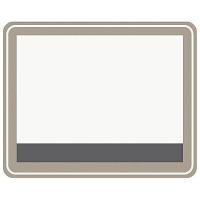 8ATP3 Custom Sign, 10 x 15-1/2In, Delaware, PLSTC